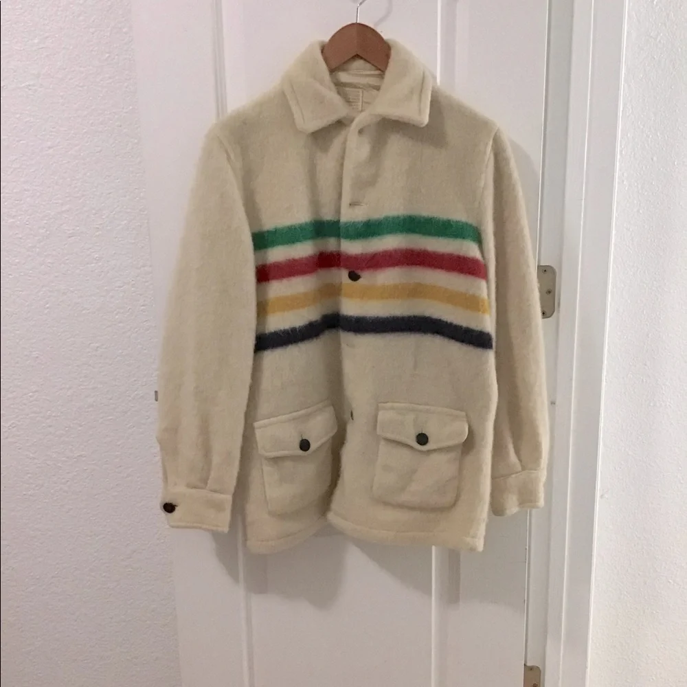 Vintage Hudson’s Bay Wool Coat - Picture 1 of 3